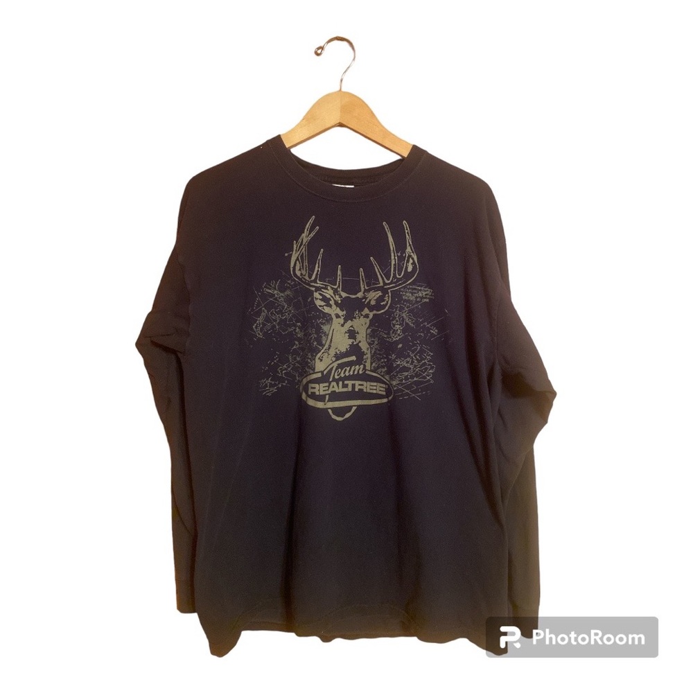 Realtree Black Women’s Long Sleeve T-Shirt Size XXL - Picture 2 of 4